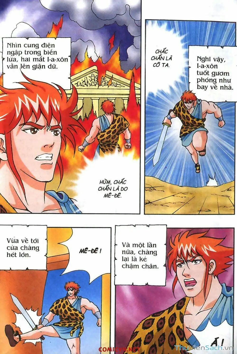 Truyện Tranh Thần Thoại Hy Lạp - Nguồn Gốc Các Vị Thần trang 3