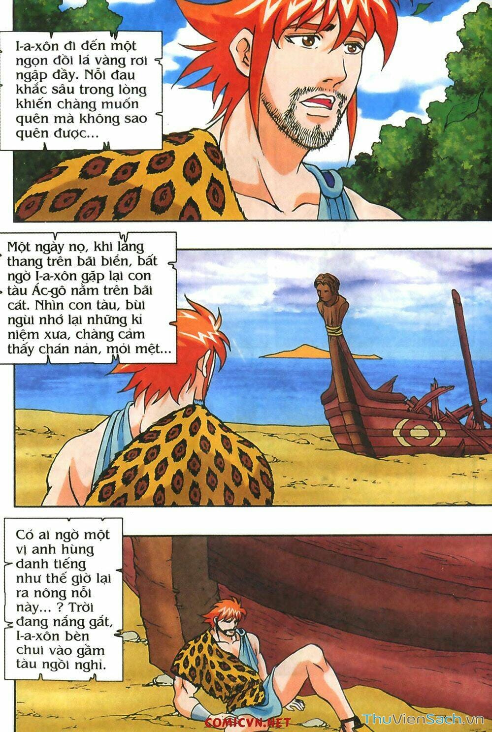 Truyện Tranh Thần Thoại Hy Lạp - Nguồn Gốc Các Vị Thần trang 3