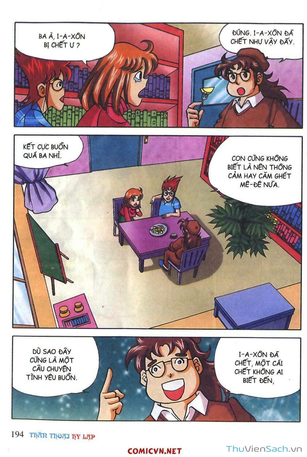 Truyện Tranh Thần Thoại Hy Lạp - Nguồn Gốc Các Vị Thần trang 3