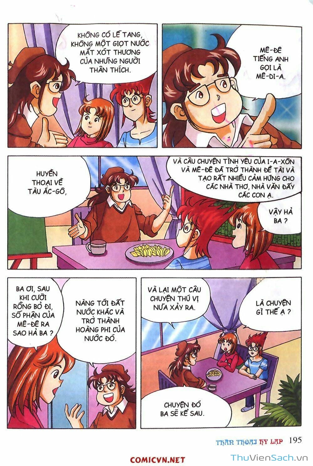 Truyện Tranh Thần Thoại Hy Lạp - Nguồn Gốc Các Vị Thần trang 3