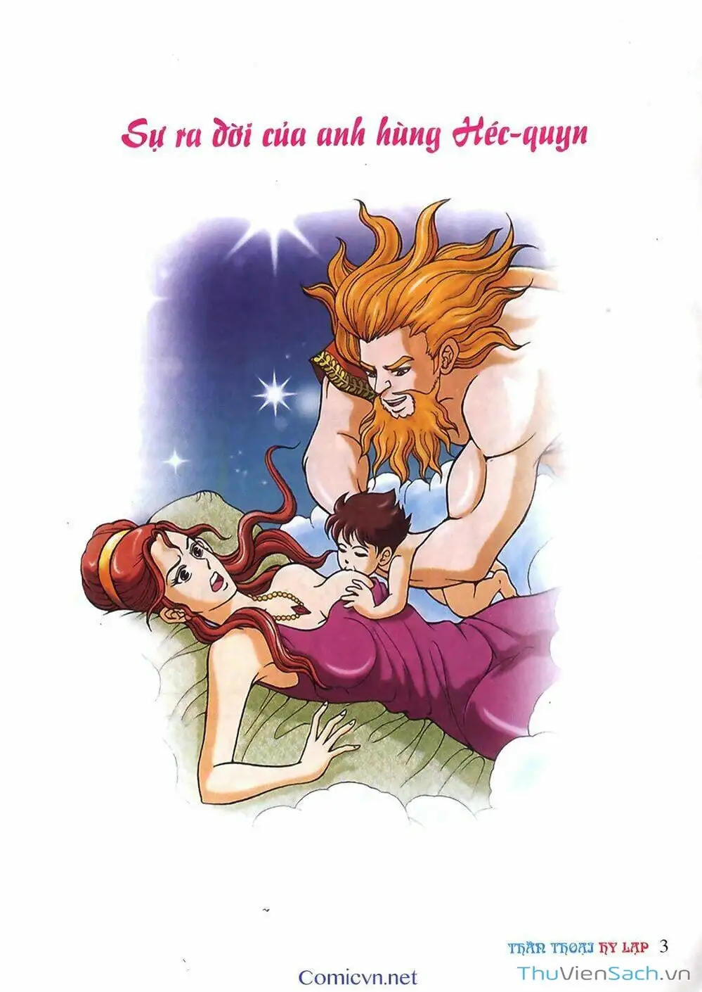 Truyện Tranh Thần Thoại Hy Lạp - Nguồn Gốc Các Vị Thần trang 3