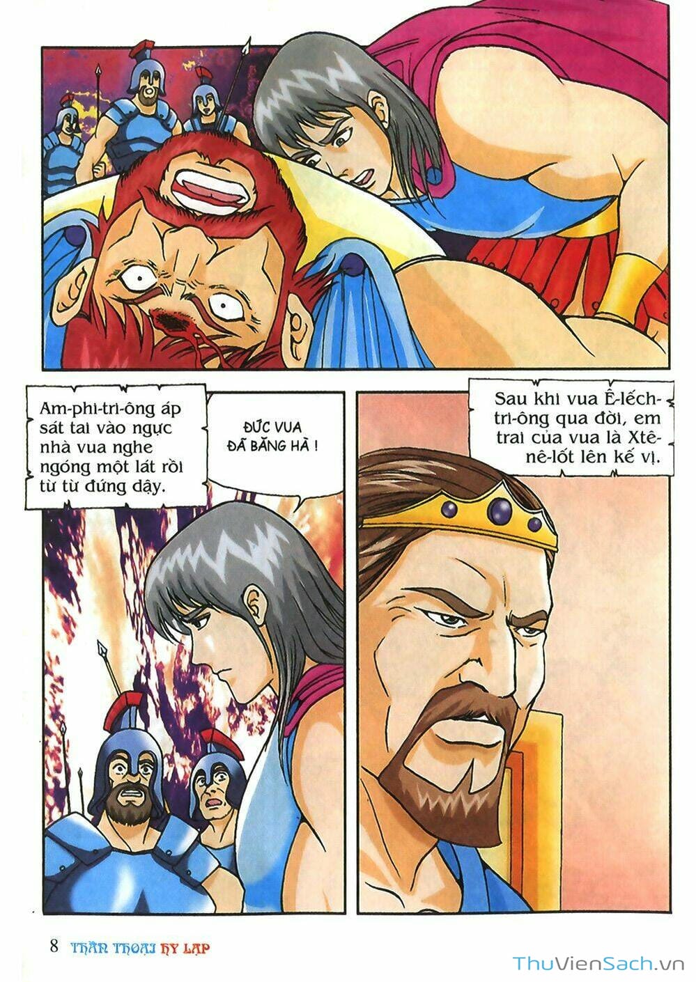 Truyện Tranh Thần Thoại Hy Lạp - Nguồn Gốc Các Vị Thần trang 3