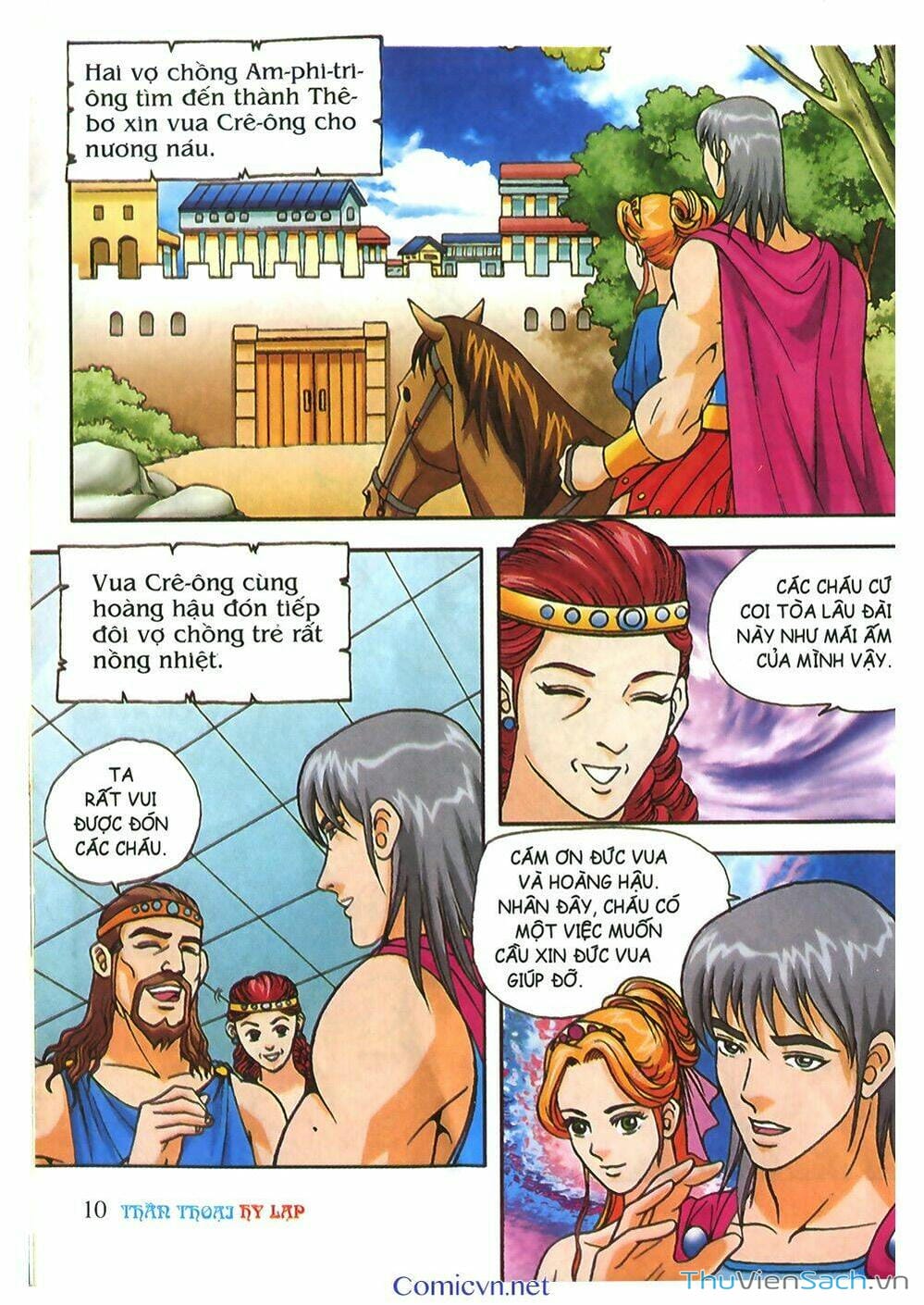 Truyện Tranh Thần Thoại Hy Lạp - Nguồn Gốc Các Vị Thần trang 3