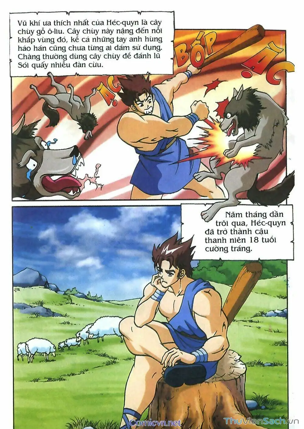 Truyện Tranh Thần Thoại Hy Lạp - Nguồn Gốc Các Vị Thần trang 3