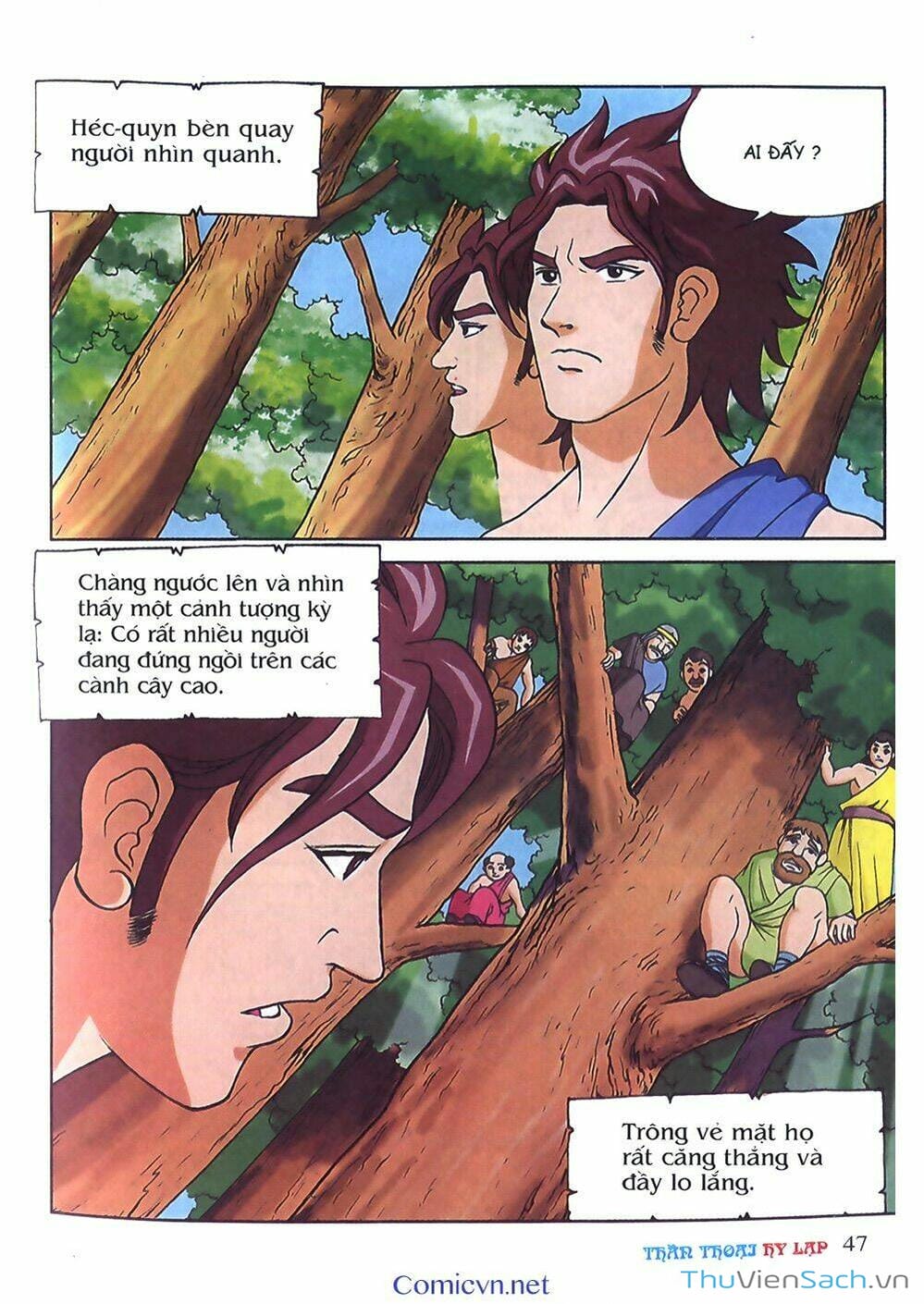 Truyện Tranh Thần Thoại Hy Lạp - Nguồn Gốc Các Vị Thần trang 3