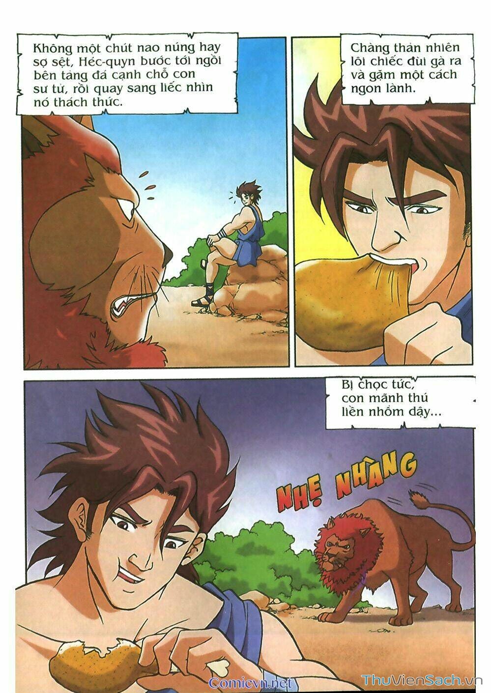 Truyện Tranh Thần Thoại Hy Lạp - Nguồn Gốc Các Vị Thần trang 3