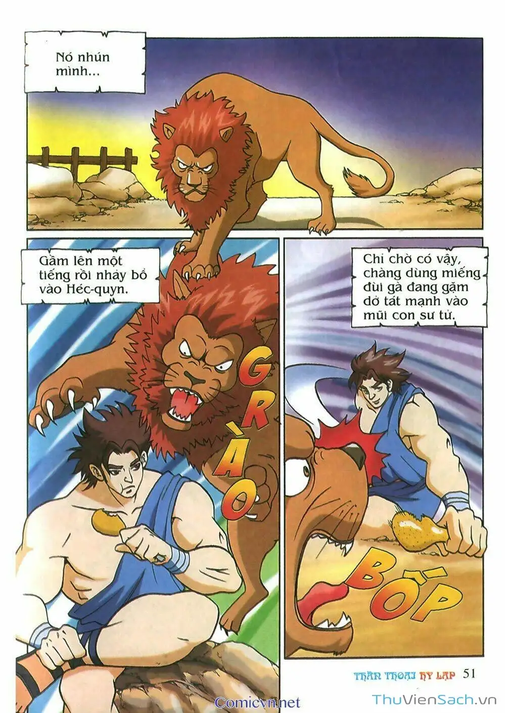 Truyện Tranh Thần Thoại Hy Lạp - Nguồn Gốc Các Vị Thần trang 3