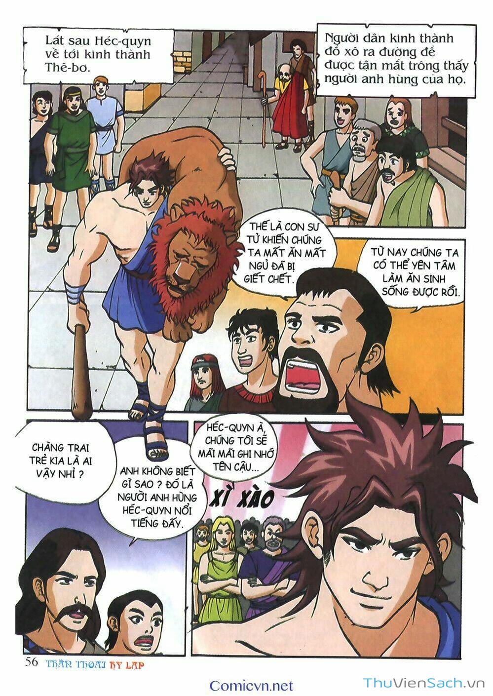 Truyện Tranh Thần Thoại Hy Lạp - Nguồn Gốc Các Vị Thần trang 3