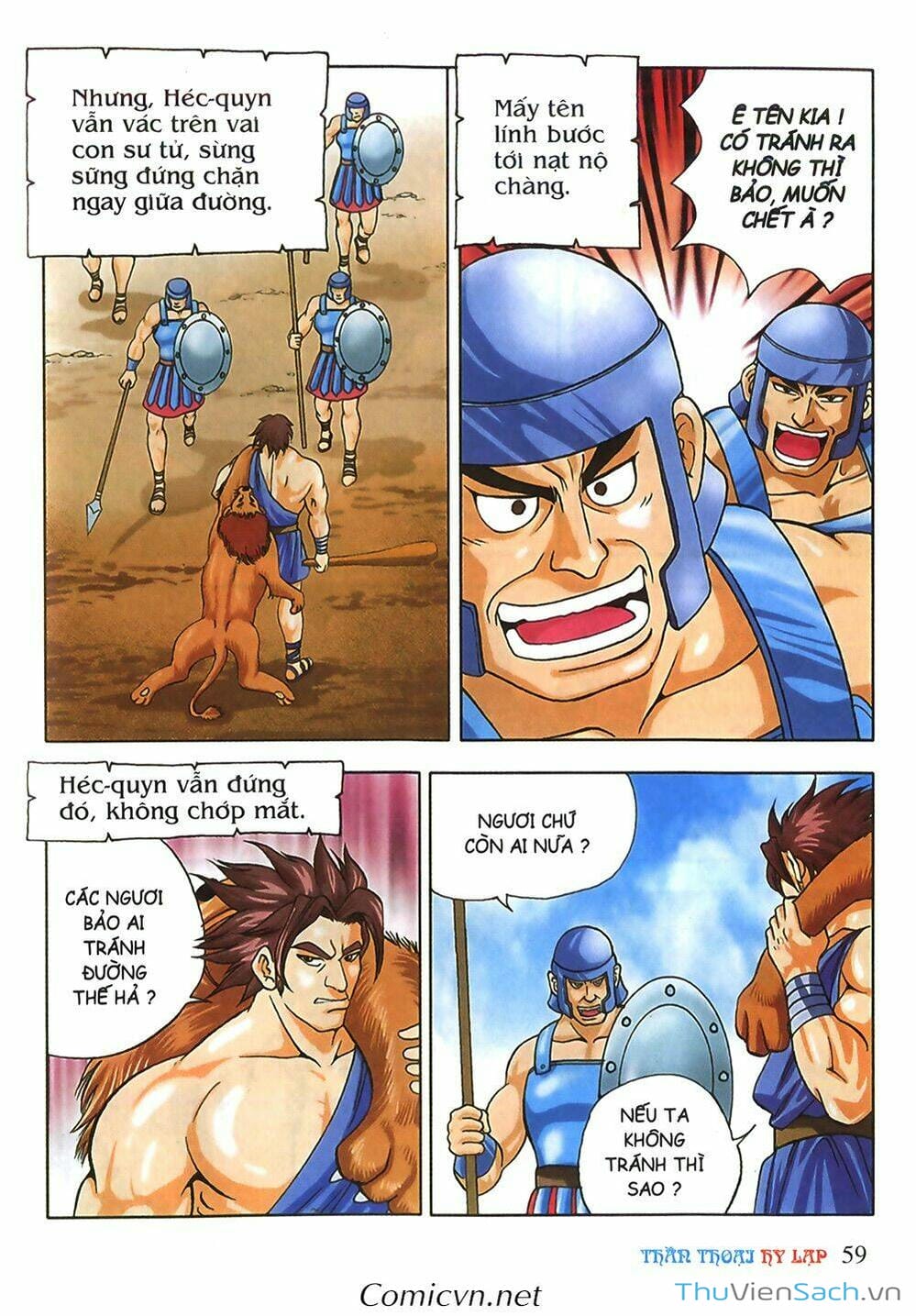 Truyện Tranh Thần Thoại Hy Lạp - Nguồn Gốc Các Vị Thần trang 3