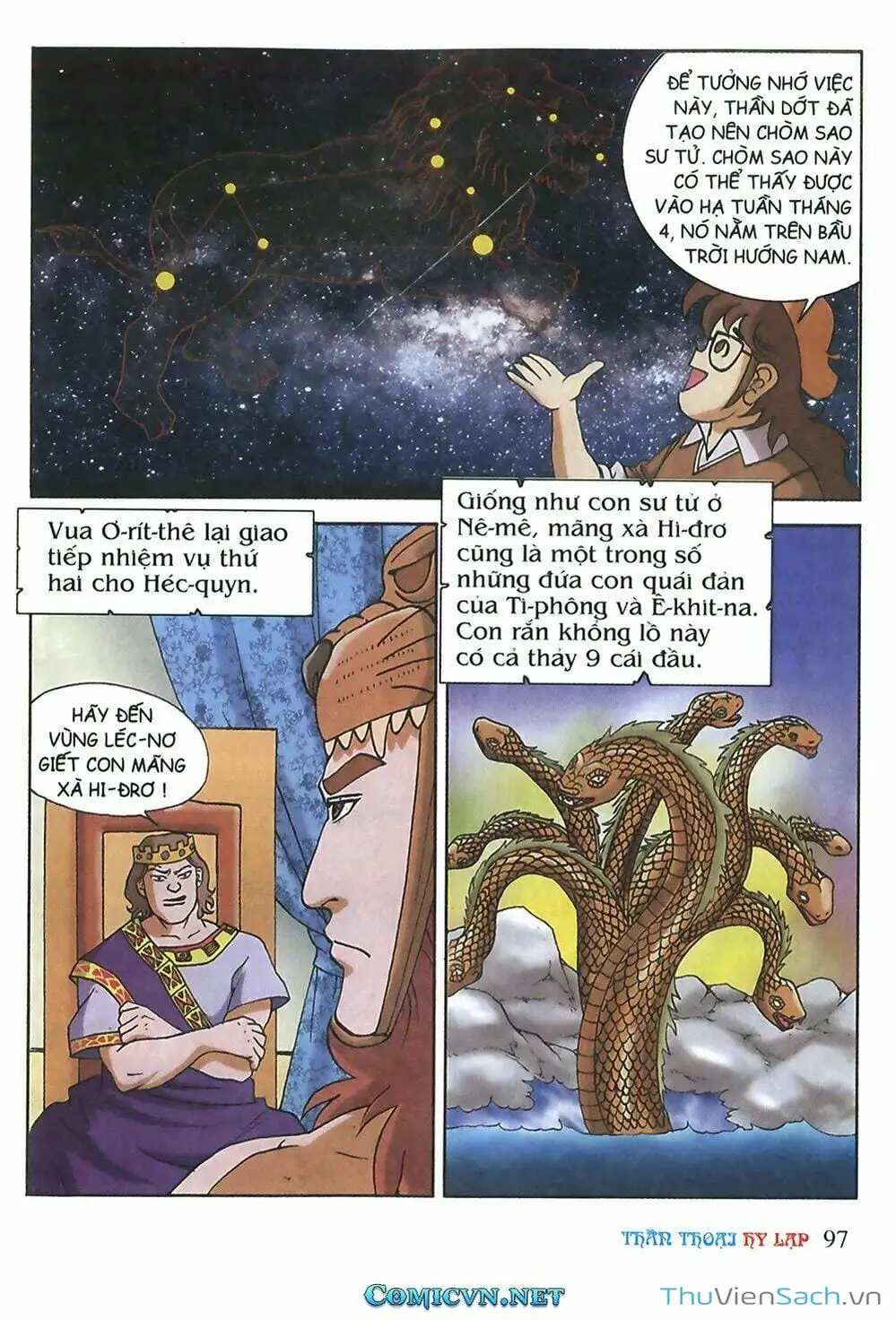 Truyện Tranh Thần Thoại Hy Lạp - Nguồn Gốc Các Vị Thần trang 3