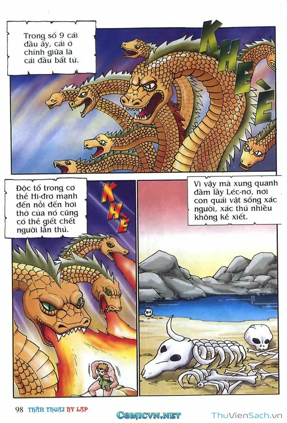 Truyện Tranh Thần Thoại Hy Lạp - Nguồn Gốc Các Vị Thần trang 3