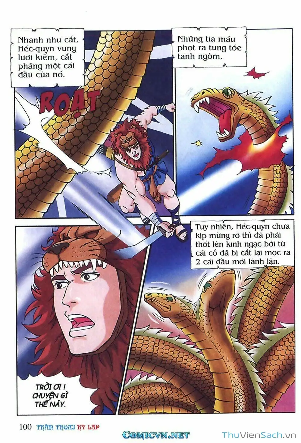 Truyện Tranh Thần Thoại Hy Lạp - Nguồn Gốc Các Vị Thần trang 3