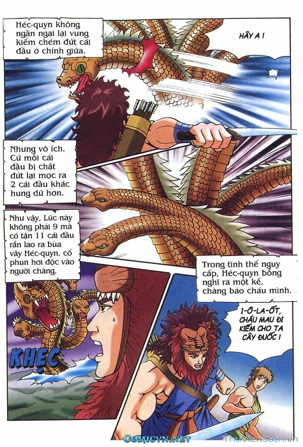 Truyện Tranh Thần Thoại Hy Lạp - Nguồn Gốc Các Vị Thần trang 3