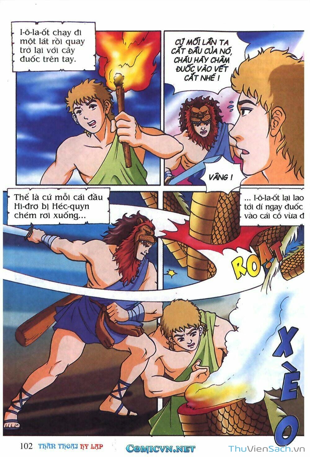 Truyện Tranh Thần Thoại Hy Lạp - Nguồn Gốc Các Vị Thần trang 3
