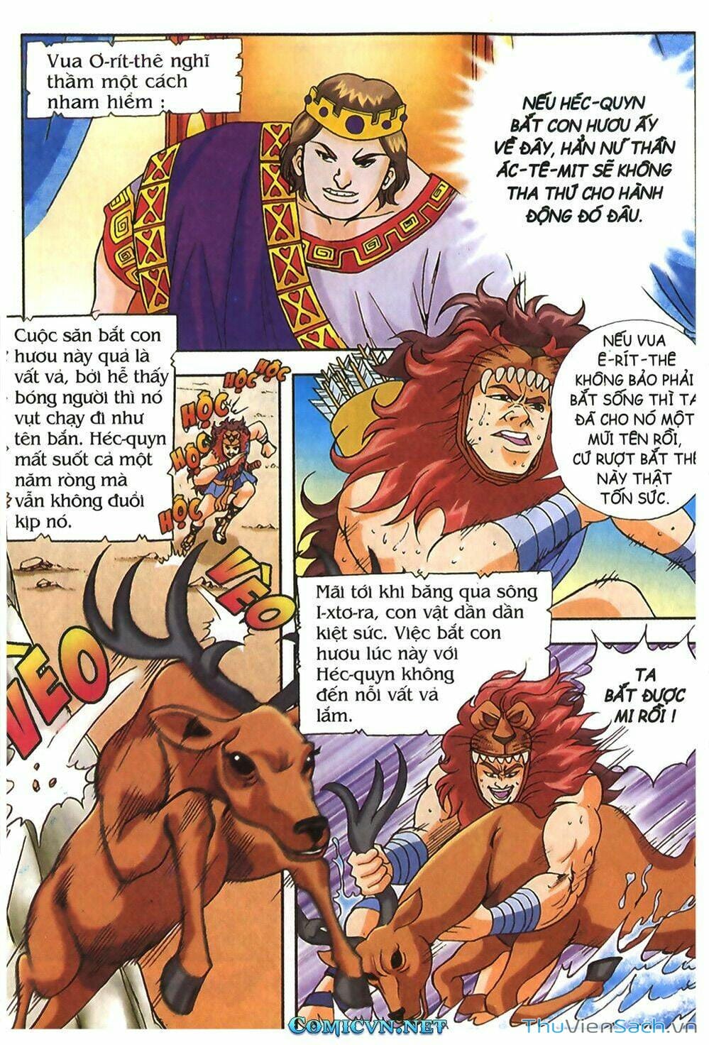 Truyện Tranh Thần Thoại Hy Lạp - Nguồn Gốc Các Vị Thần trang 3