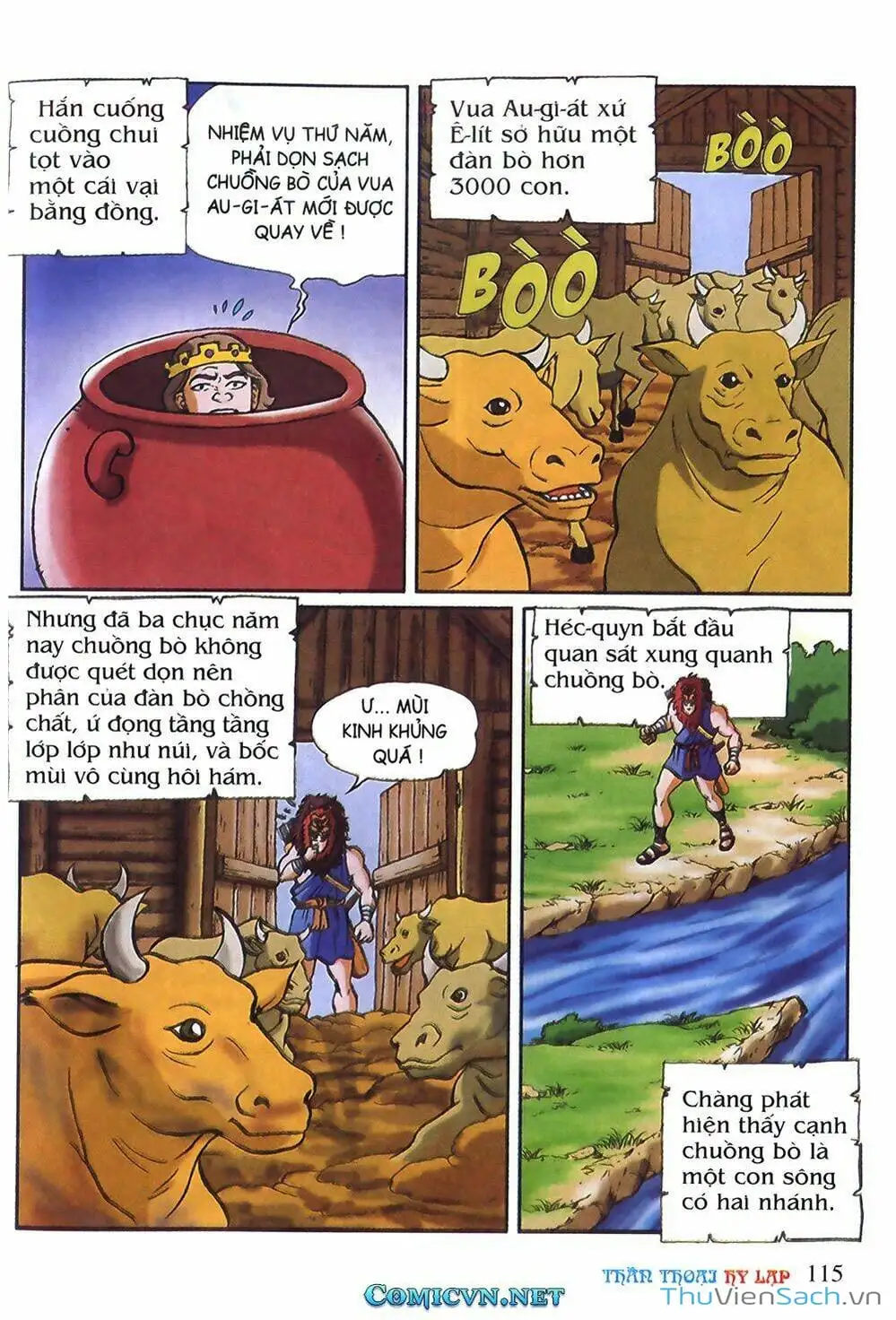 Truyện Tranh Thần Thoại Hy Lạp - Nguồn Gốc Các Vị Thần trang 3