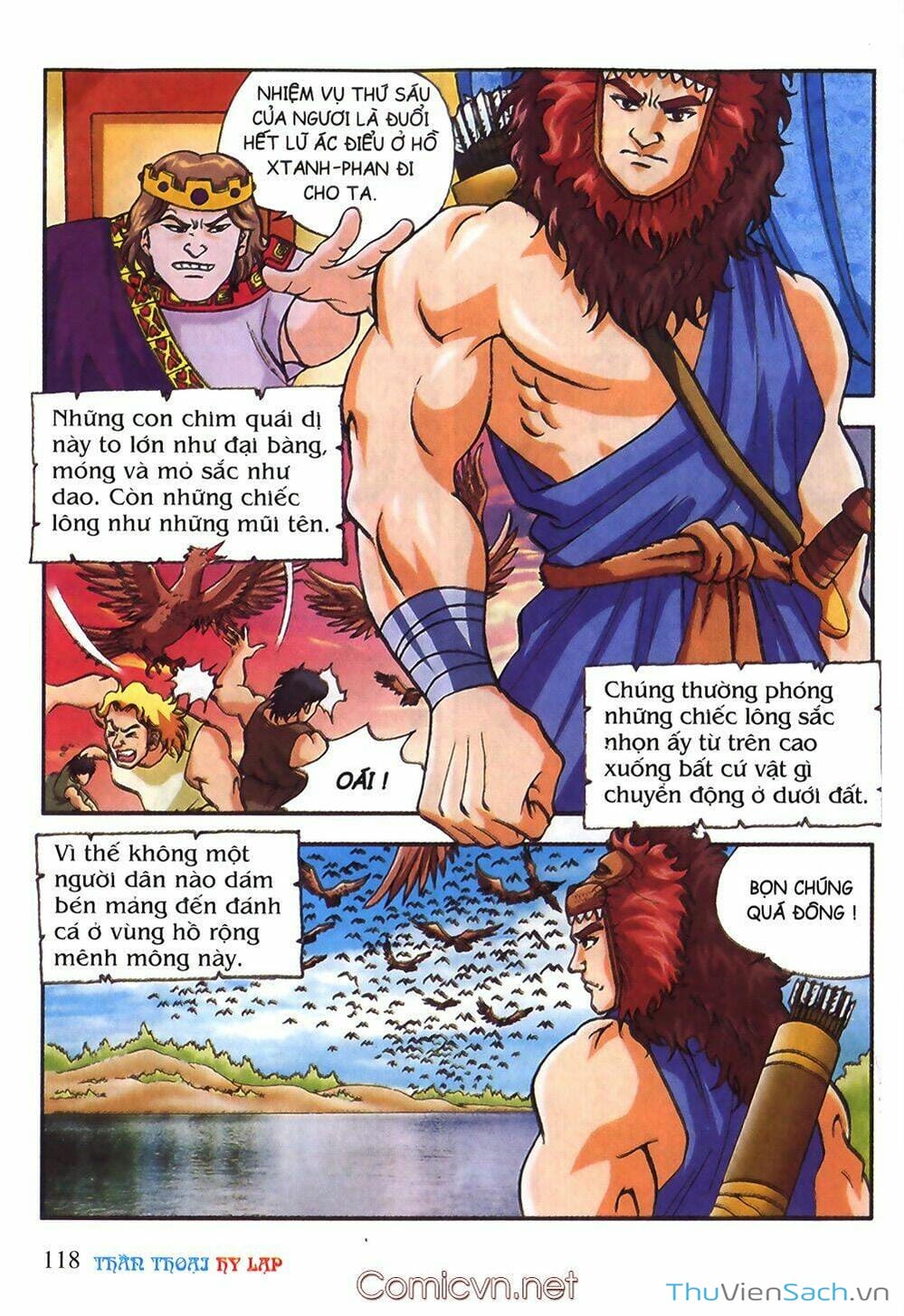 Truyện Tranh Thần Thoại Hy Lạp - Nguồn Gốc Các Vị Thần trang 3