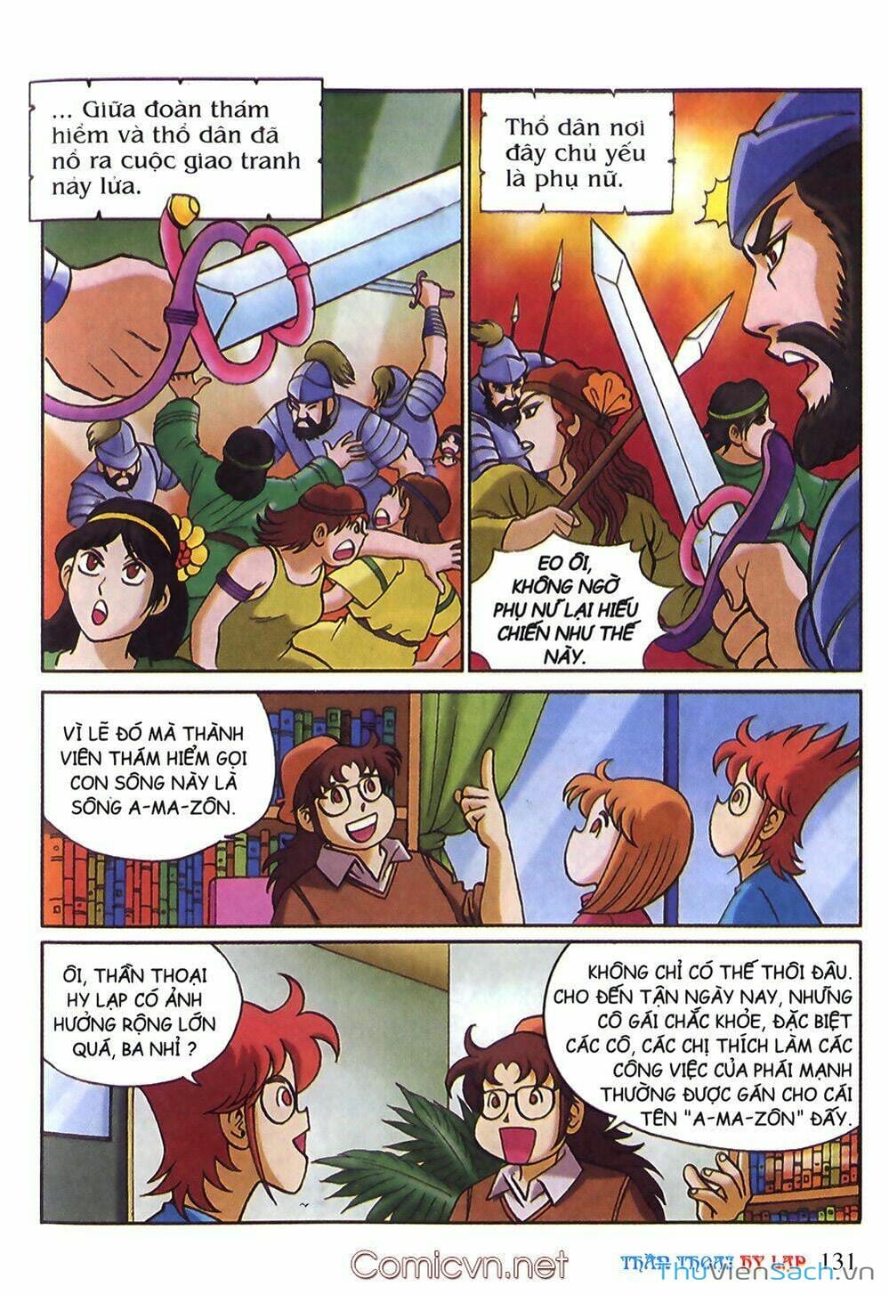 Truyện Tranh Thần Thoại Hy Lạp - Nguồn Gốc Các Vị Thần trang 3