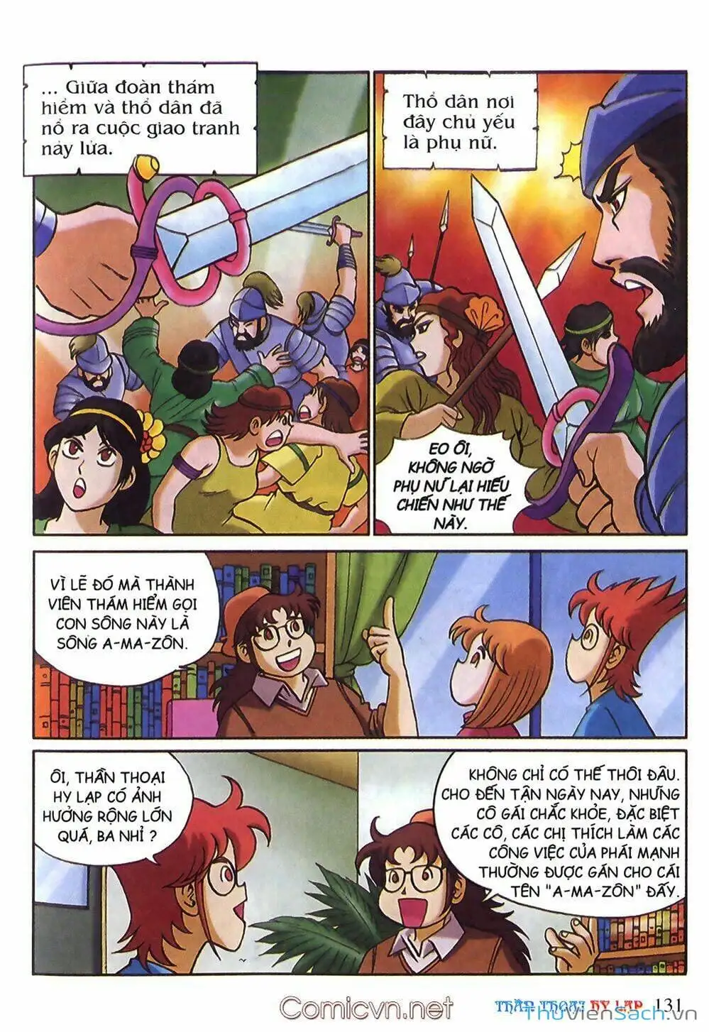 Truyện Tranh Thần Thoại Hy Lạp - Nguồn Gốc Các Vị Thần trang 3