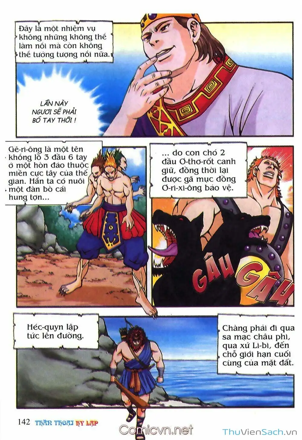 Truyện Tranh Thần Thoại Hy Lạp - Nguồn Gốc Các Vị Thần trang 3