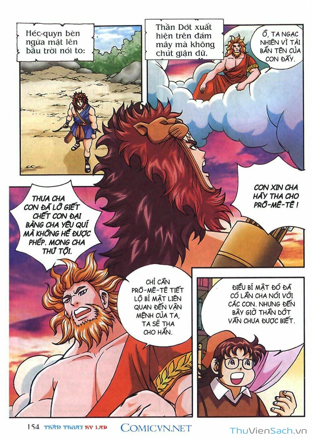 Truyện Tranh Thần Thoại Hy Lạp - Nguồn Gốc Các Vị Thần trang 3