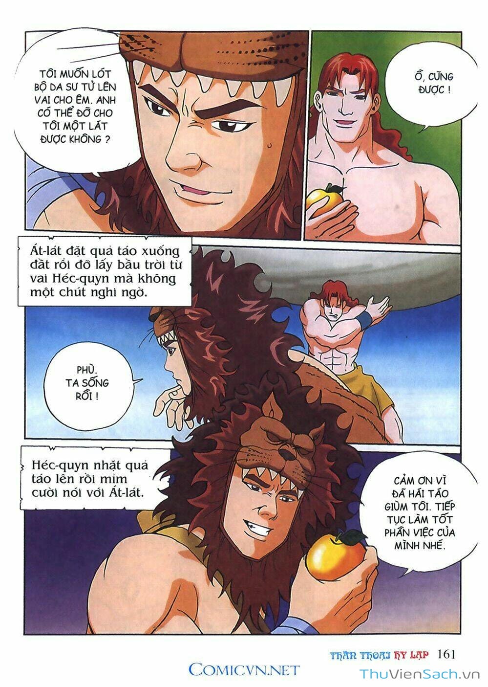 Truyện Tranh Thần Thoại Hy Lạp - Nguồn Gốc Các Vị Thần trang 3