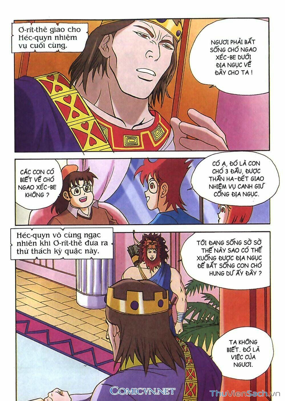 Truyện Tranh Thần Thoại Hy Lạp - Nguồn Gốc Các Vị Thần trang 3