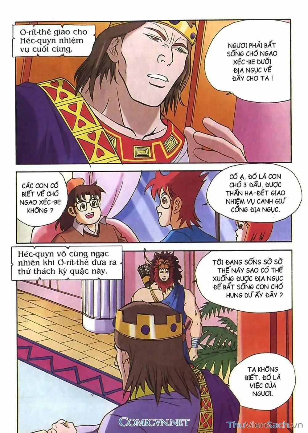 Truyện Tranh Thần Thoại Hy Lạp - Nguồn Gốc Các Vị Thần trang 3