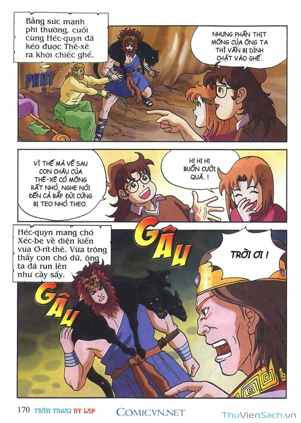 Truyện Tranh Thần Thoại Hy Lạp - Nguồn Gốc Các Vị Thần trang 3