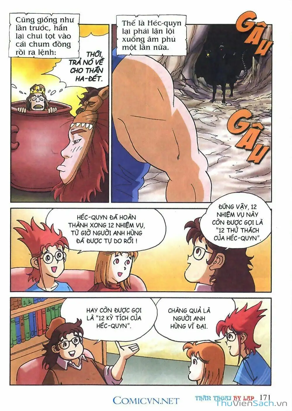 Truyện Tranh Thần Thoại Hy Lạp - Nguồn Gốc Các Vị Thần trang 3