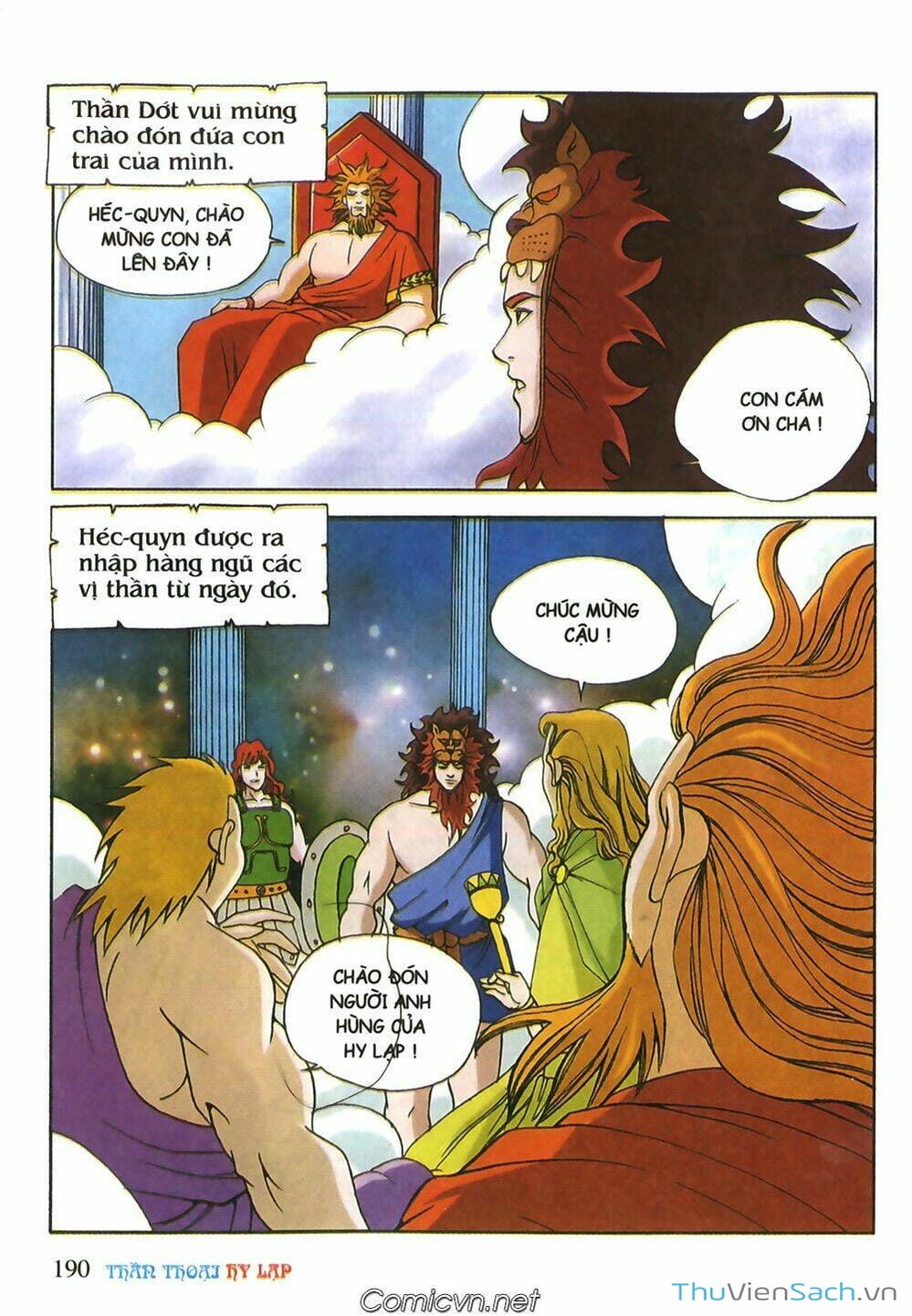 Truyện Tranh Thần Thoại Hy Lạp - Nguồn Gốc Các Vị Thần trang 3