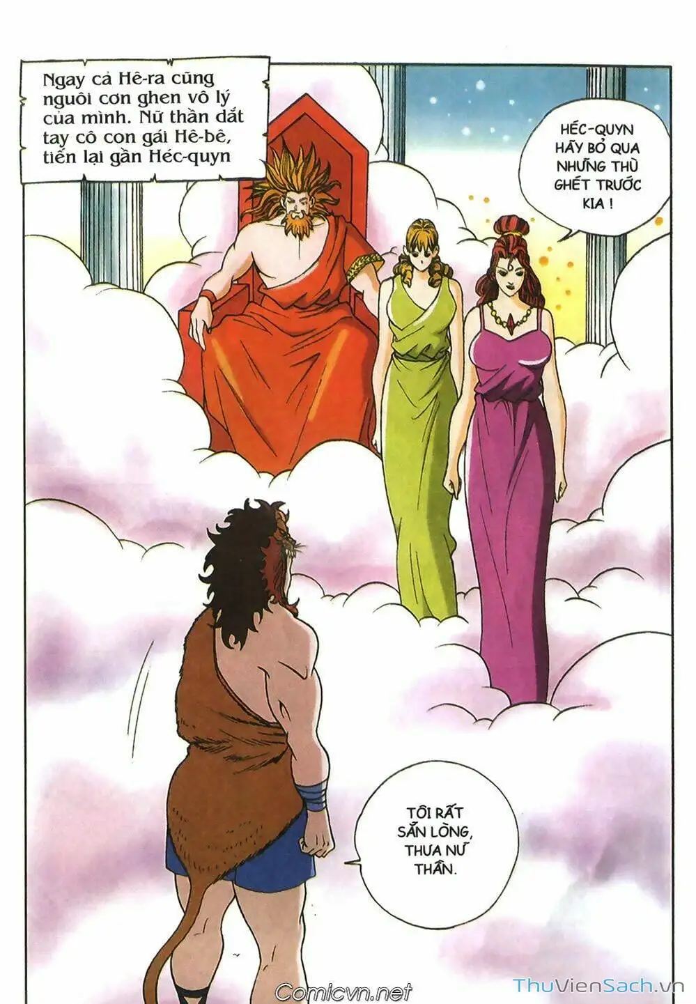 Truyện Tranh Thần Thoại Hy Lạp - Nguồn Gốc Các Vị Thần trang 3