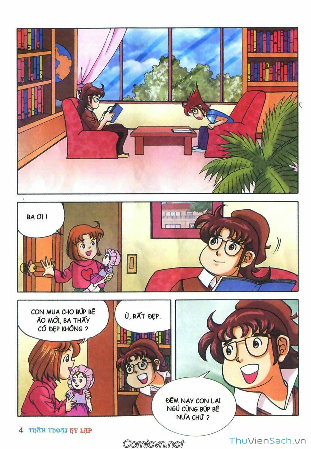 Truyện Tranh Thần Thoại Hy Lạp - Nguồn Gốc Các Vị Thần trang 3