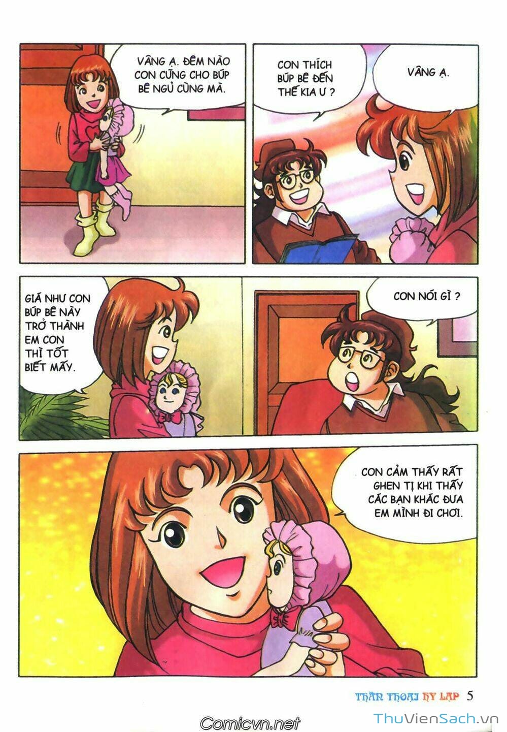 Truyện Tranh Thần Thoại Hy Lạp - Nguồn Gốc Các Vị Thần trang 3