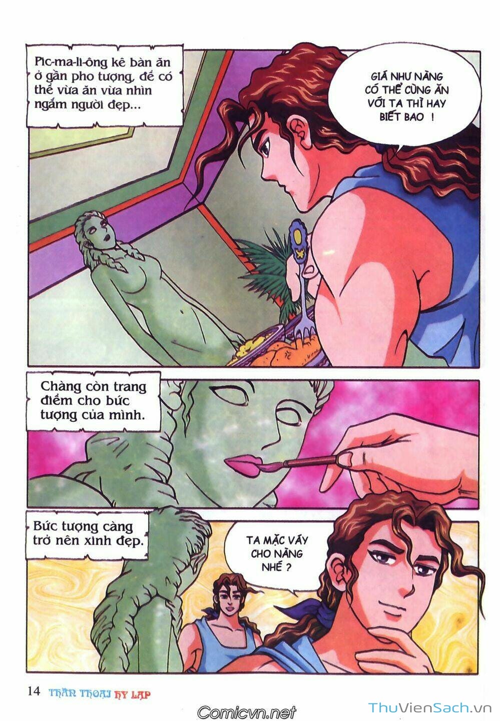 Truyện Tranh Thần Thoại Hy Lạp - Nguồn Gốc Các Vị Thần trang 3