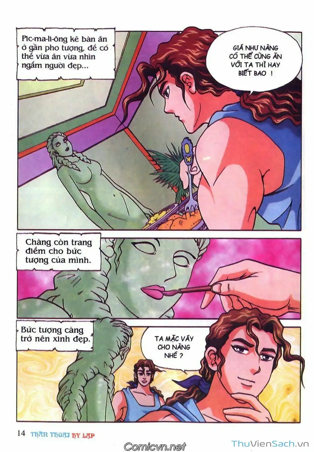 Truyện Tranh Thần Thoại Hy Lạp - Nguồn Gốc Các Vị Thần trang 3