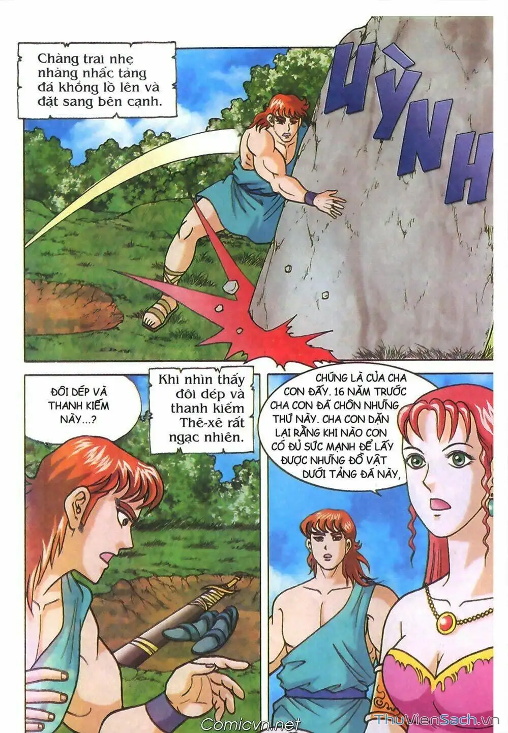 Truyện Tranh Thần Thoại Hy Lạp - Nguồn Gốc Các Vị Thần trang 3