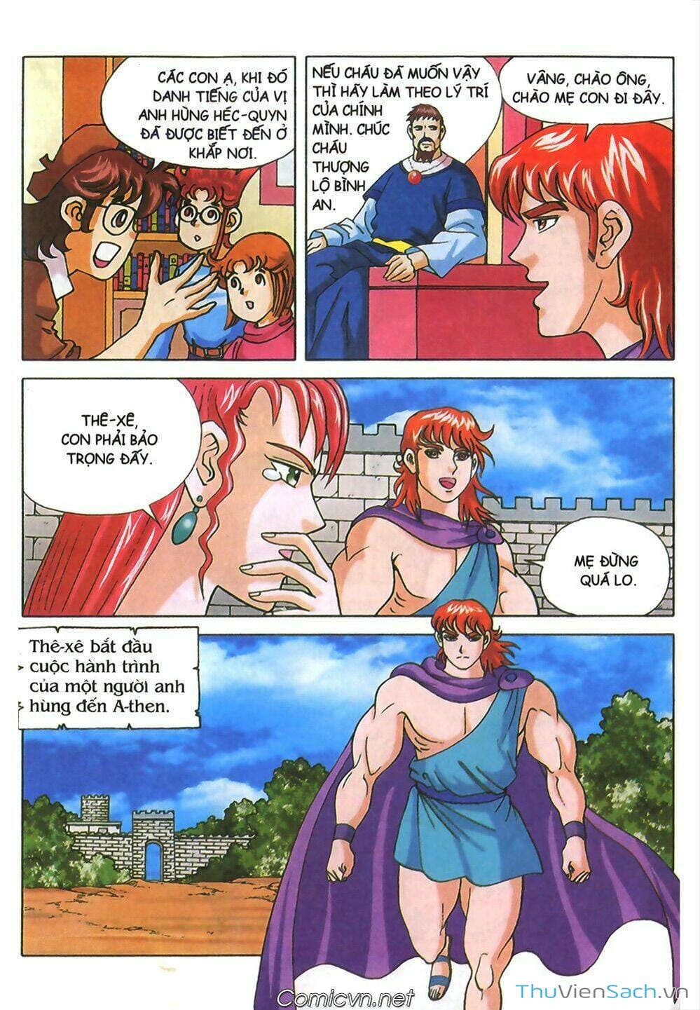 Truyện Tranh Thần Thoại Hy Lạp - Nguồn Gốc Các Vị Thần trang 3