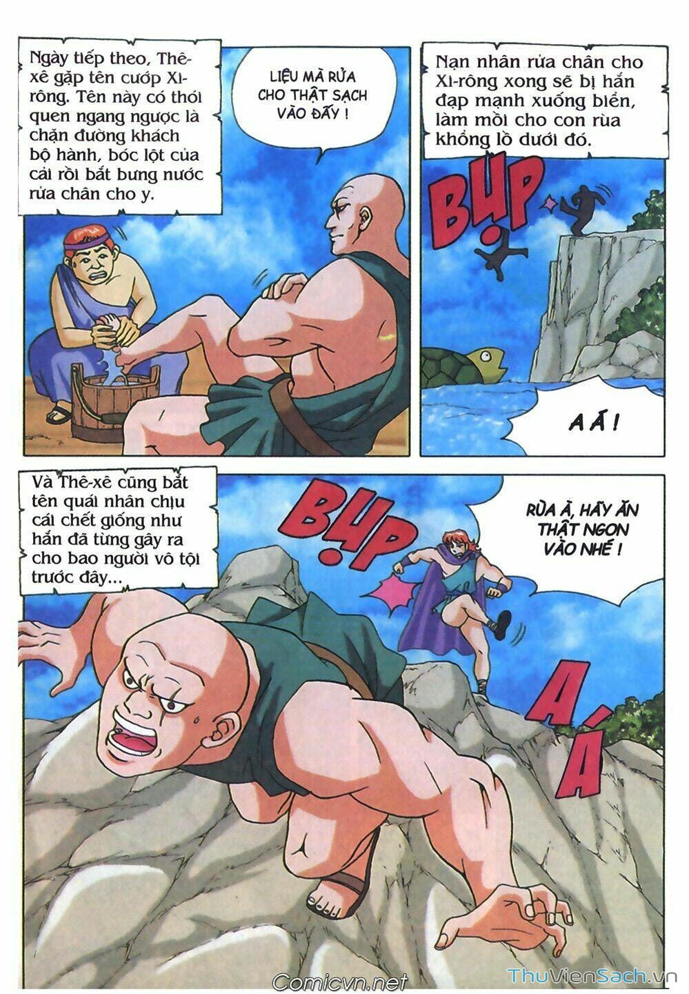 Truyện Tranh Thần Thoại Hy Lạp - Nguồn Gốc Các Vị Thần trang 3