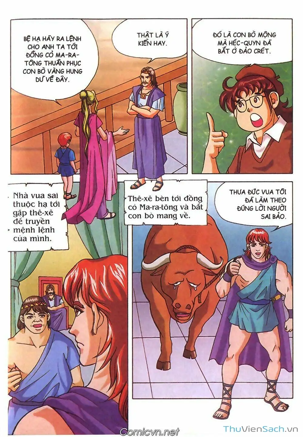 Truyện Tranh Thần Thoại Hy Lạp - Nguồn Gốc Các Vị Thần trang 3