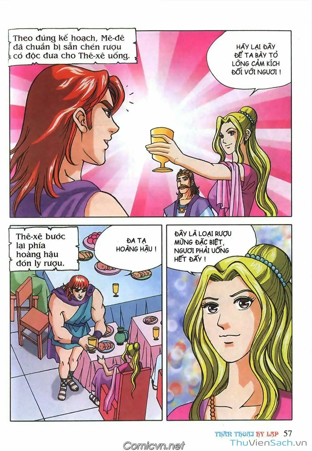 Truyện Tranh Thần Thoại Hy Lạp - Nguồn Gốc Các Vị Thần trang 3