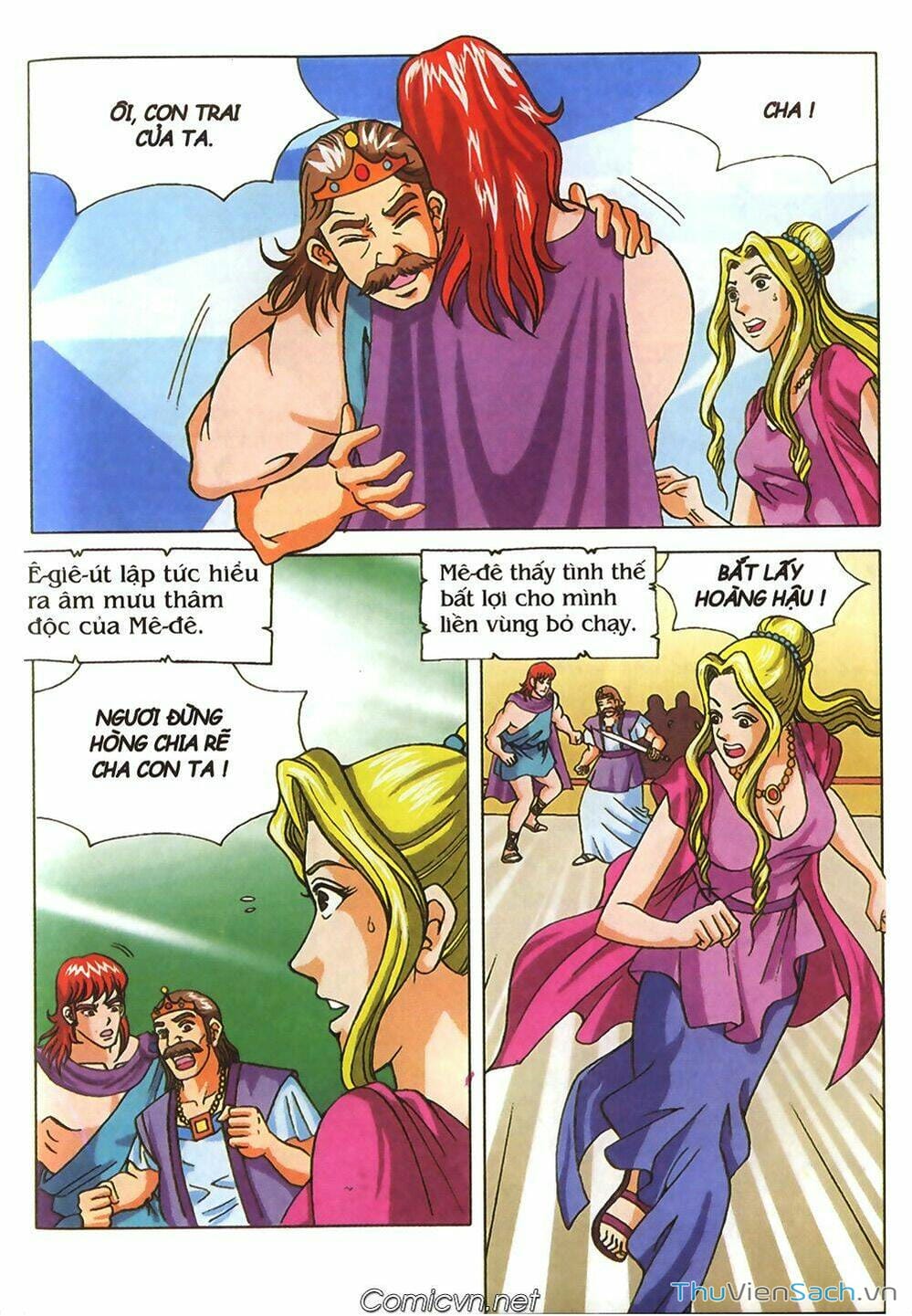 Truyện Tranh Thần Thoại Hy Lạp - Nguồn Gốc Các Vị Thần trang 3