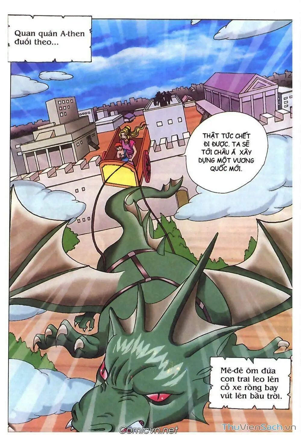 Truyện Tranh Thần Thoại Hy Lạp - Nguồn Gốc Các Vị Thần trang 3