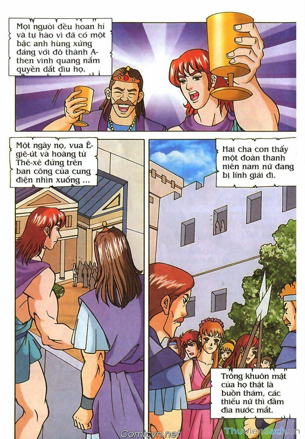 Truyện Tranh Thần Thoại Hy Lạp - Nguồn Gốc Các Vị Thần trang 3