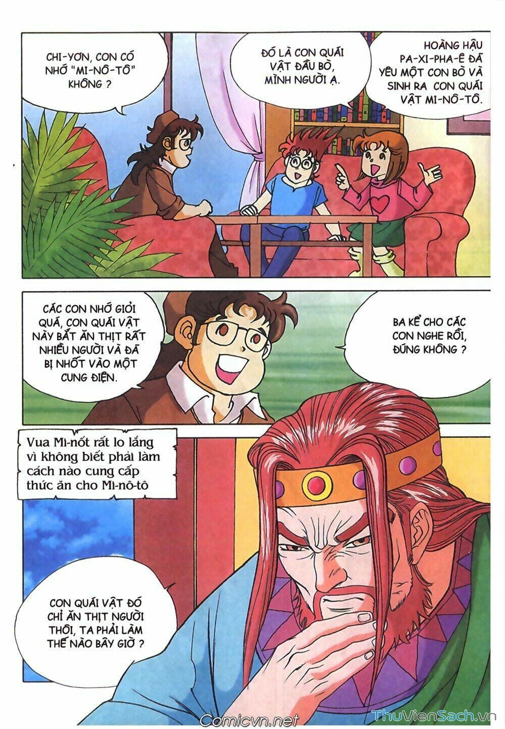 Truyện Tranh Thần Thoại Hy Lạp - Nguồn Gốc Các Vị Thần trang 3