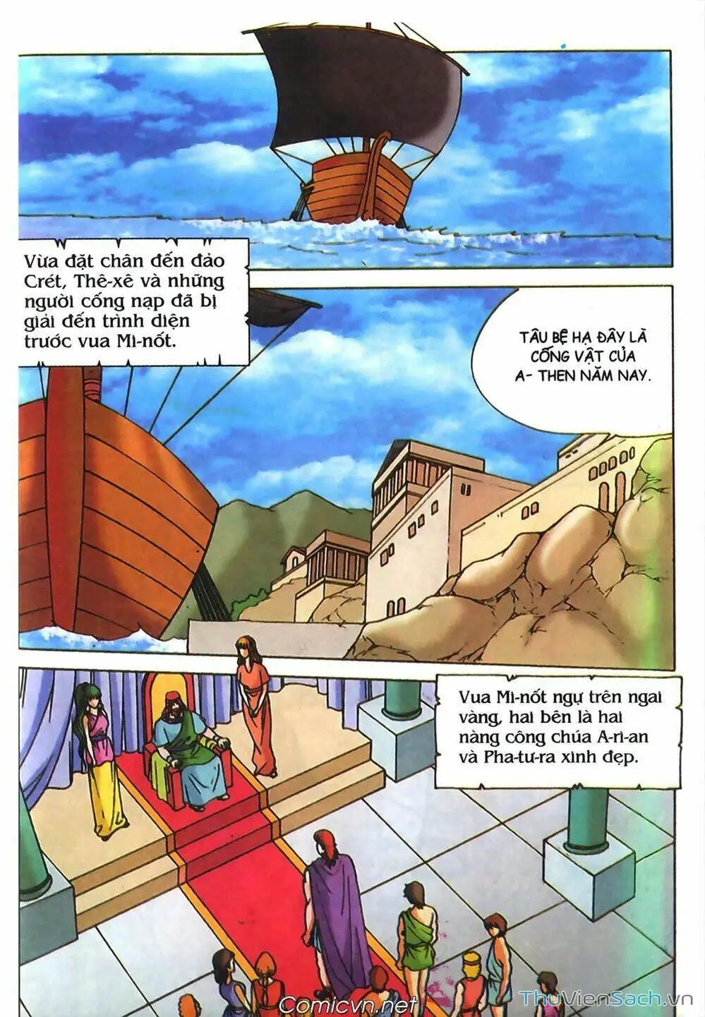 Truyện Tranh Thần Thoại Hy Lạp - Nguồn Gốc Các Vị Thần trang 3