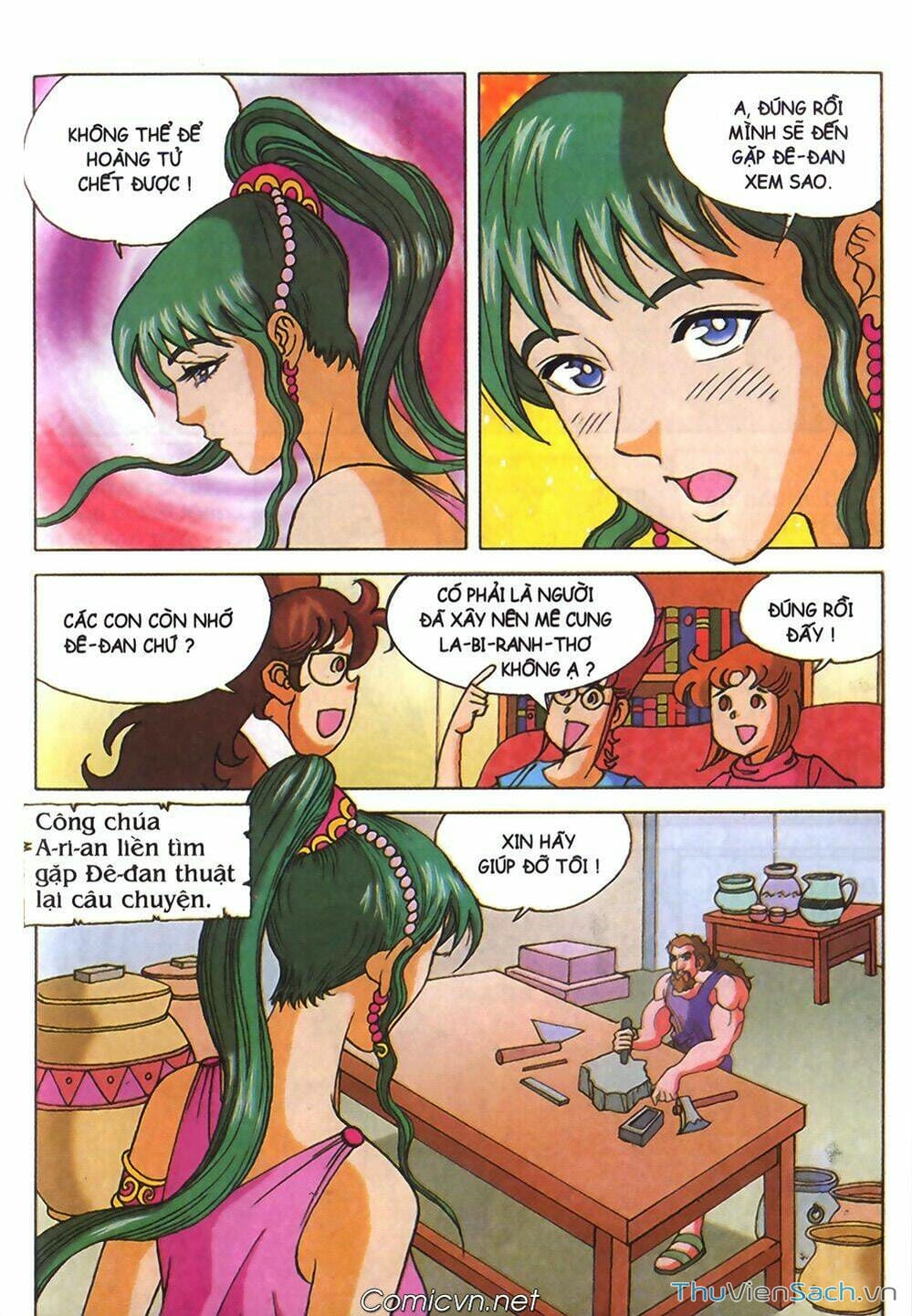 Truyện Tranh Thần Thoại Hy Lạp - Nguồn Gốc Các Vị Thần trang 3