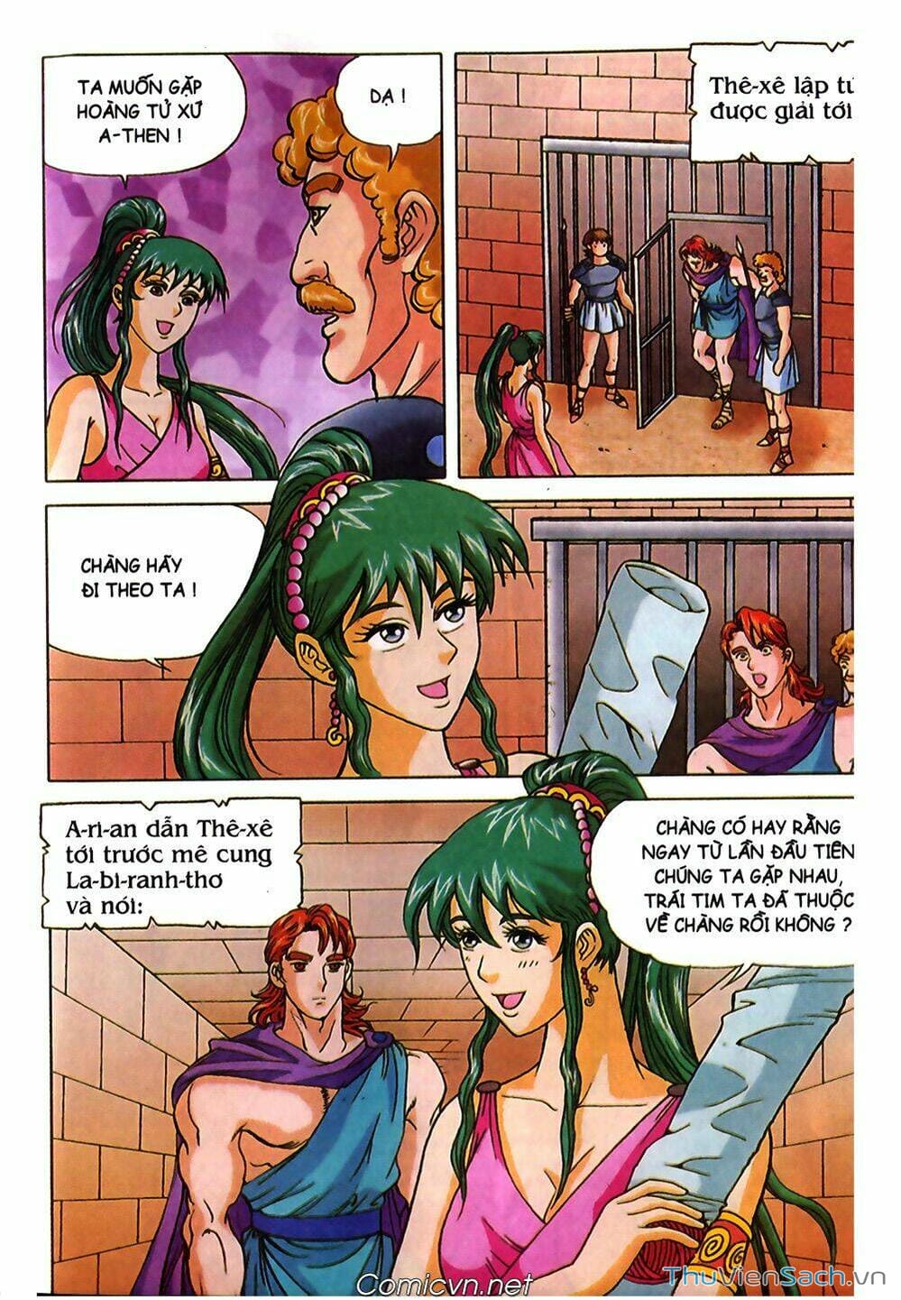 Truyện Tranh Thần Thoại Hy Lạp - Nguồn Gốc Các Vị Thần trang 3