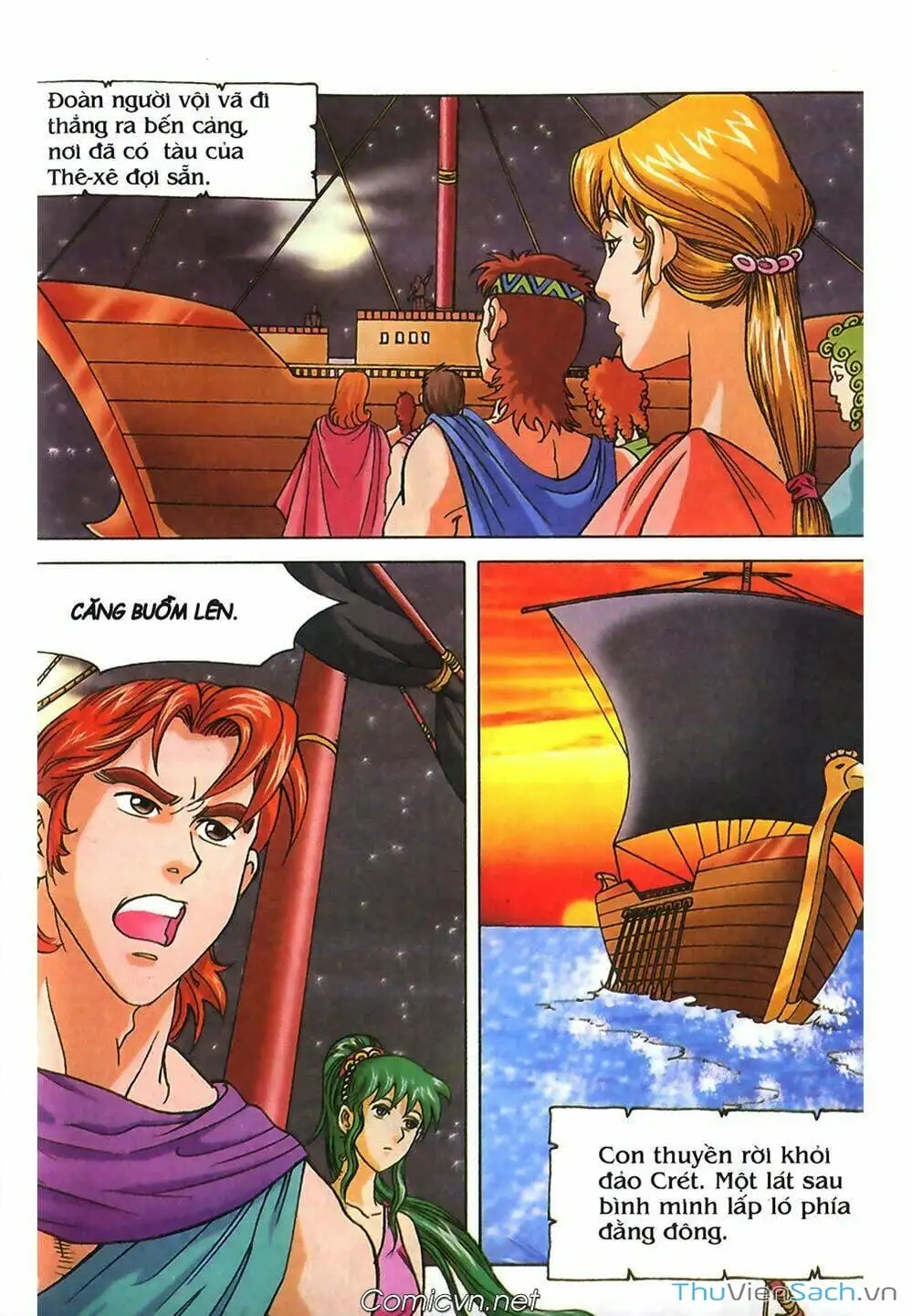 Truyện Tranh Thần Thoại Hy Lạp - Nguồn Gốc Các Vị Thần trang 3