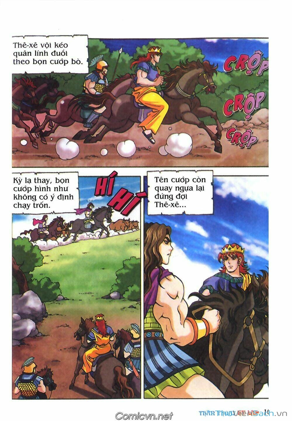 Truyện Tranh Thần Thoại Hy Lạp - Nguồn Gốc Các Vị Thần trang 3